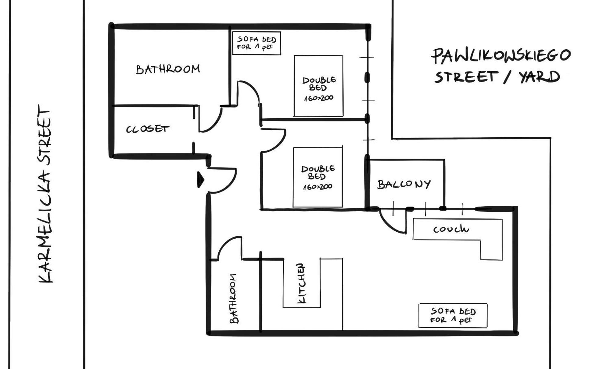 克拉科夫Dodohaus公寓 外观 照片
